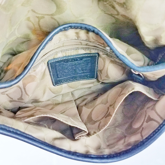 Coach Soho Flap Bag Purse Black H040-9247 Handbag - Picture 6 of 8